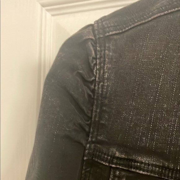 Black Denim Jacket - Picture 2 of 4